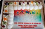 taart buurtbewoners
